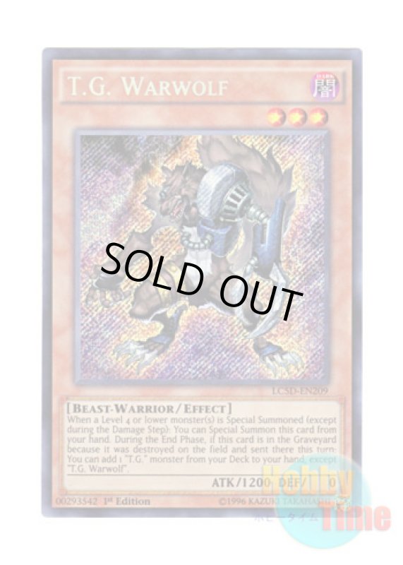 画像1: 英語版 LC5D-EN209 T.G. Warwolf TG ワーウルフ (シークレットレア) 1st Edition (1)