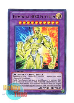 画像1: 英語版 LCGX-EN052 Elemental HERO Electrum Ｅ・ＨＥＲＯ エリクシーラー (ウルトラレア) 1st Edition