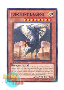 画像1: 英語版 LCGX-EN249 Judgment Dragon 裁きの龍 (ノーマル) 1st Edition