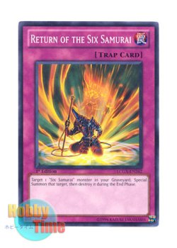画像1: 英語版 LCGX-EN262 Return of the Six Samurai 六武衆推参！ (ノーマル) 1st Edition