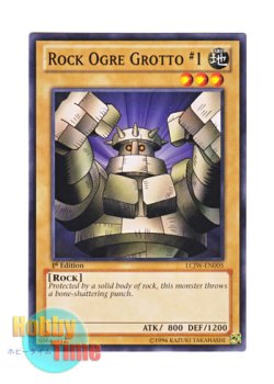 画像1: 英語版 LCJW-EN005 Rock Ogre Grotto #1 岩窟魔人オーガ・ロック (ノーマル) 1st Edition