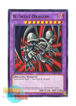 画像1: 英語版 LCJW-EN054 B. Skull Dragon ブラック・デーモンズ・ドラゴン (レア) 1st Edition