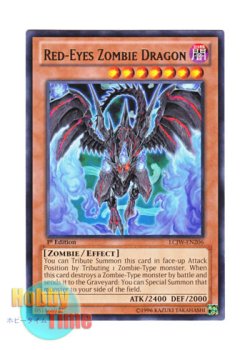 画像1: 英語版 LCJW-EN206 Red-Eyes Zombie Dragon 真紅眼の不死竜 (レア) 1st Edition
