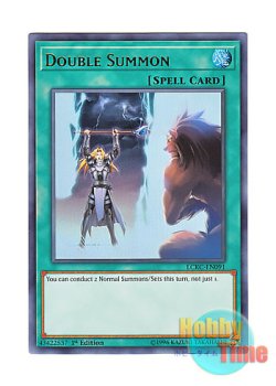 画像1: 英語版 LCKC-EN091 Double Summon 二重召喚 (ウルトラレア) 1st Edition