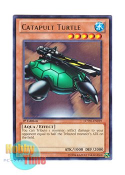 画像1: 英語版 LCYW-EN019 Catapult Turtle カタパルト・タートル (レア) 1st Edition