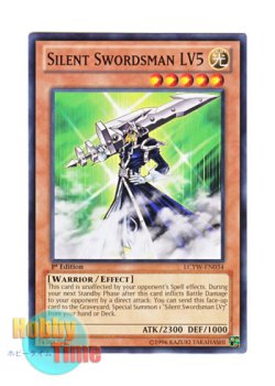 画像1: 英語版 LCYW-EN034 Silent Swordsman LV5 サイレント・ソードマン ＬＶ５ (ノーマル) 1st Edition
