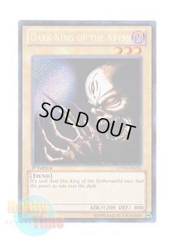 画像1: 英語版 LCYW-EN220 Dark King of the Abyss 深淵の冥王 (シークレットレア) 1st Edition