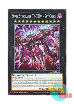 画像1: 英語版 L26D-ENM28 Super Starslayer TY-PHON - Sky Crisis 厄災の星ティ・フォン (ノーマル) 1st Edition