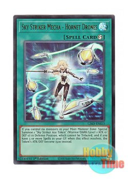 画像1: 英語版 L26D-ENS13 Sky Striker Mecha - Hornet Drones 閃刀機－ホーネットビット (ウルトラレア) 1st Edition