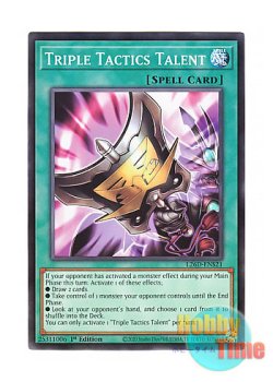 画像1: 英語版 L26D-ENS21 Triple Tactics Talent 三戦の才 (ノーマル) 1st Edition