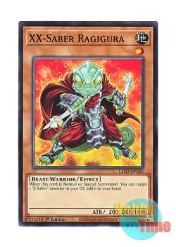 画像1: 英語版 L26D-ENX05 XX-Saber Ragigura XX－セイバー レイジグラ (ノーマル) 1st Edition