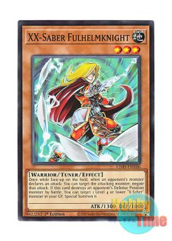 画像1: 英語版 L26D-ENX06 XX-Saber Fulhelmknight XX－セイバー フラムナイト (ノーマル) 1st Edition