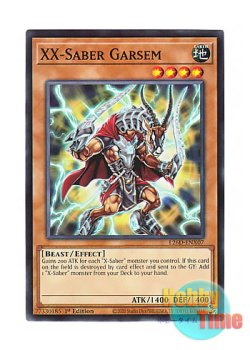 画像1: 英語版 L26D-ENX07 XX-Saber Garsem XX－セイバー ガルセム (ノーマル) 1st Edition