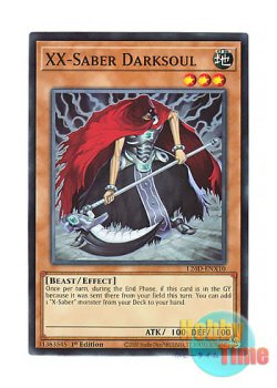 画像1: 英語版 L26D-ENX10 XX-Saber Darksoul XX－セイバー ダークソウル (ノーマル) 1st Edition