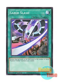 画像1: 英語版 L26D-ENX17 Saber Slash セイバー・スラッシュ (ノーマル) 1st Edition