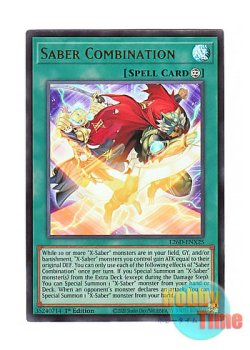 画像1: 英語版 L26D-ENX25 Saber Combination セイバー・コンビネーション (ウルトラレア) 1st Edition