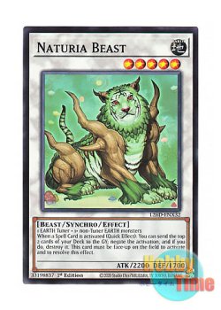 画像1: 英語版 L26D-ENX32 Naturia Beast ナチュル・ビースト (ノーマル) 1st Edition