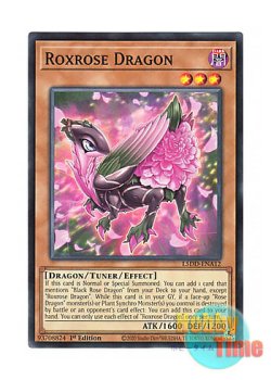 画像1: 英語版 L5DD-ENA12 Roxrose Dragon ロクスローズ・ドラゴン (ノーマル) 1st Edition