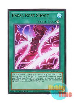 画像1: 英語版 L5DD-ENA23 Basal Rose Shoot 薫り貴き薔薇の芽吹き (ウルトラレア) 1st Edition