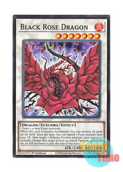 画像1: 英語版 L5DD-ENA26 Black Rose Dragon ブラック・ローズ・ドラゴン (ノーマル) 1st Edition