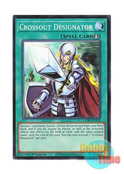 画像1: 英語版 L5DD-ENY28 Crossout Designator 抹殺の指名者 (ノーマル) 1st Edition