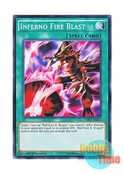 画像1: 英語版 LDK2-ENJ23 Inferno Fire Blast 黒炎弾 (ノーマル) 1st Edition