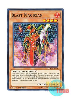 画像1: 英語版 LDK2-ENY18 Blast Magician ブラッド・マジシャン－煉獄の魔術師－ (ノーマル) 1st Edition