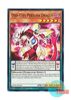 画像1: 英語版 LEDD-ENC04 Odd-Eyes Persona Dragon オッドアイズ・ペルソナ・ドラゴン (ノーマル) 1st Edition