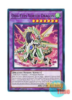 画像1: 英語版 LEDD-ENC27 Odd-Eyes Vortex Dragon オッドアイズ・ボルテックス・ドラゴン (ノーマル) 1st Edition