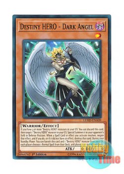 画像1: 英語版 LEHD-ENA09 Destiny HERO - Dark Angel D-HERO ダークエンジェル (ノーマル) 1st Edition