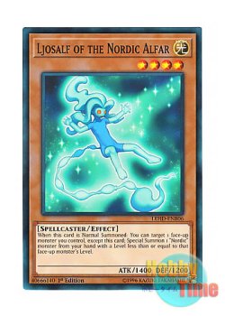 画像1: 英語版 LEHD-ENB06 Ljosalf of the Nordic Alfar 極星霊リョースアールヴ (ノーマル) 1st Edition