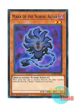 画像1: 英語版 LEHD-ENB08 Mara of the Nordic Alfar 極星霊スヴァルトアールヴ (ノーマル) 1st Edition