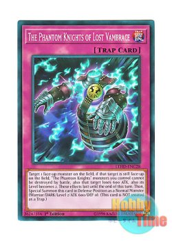 画像1: 英語版 LEHD-ENC28 The Phantom Knights of Lost Vambrace 幻影騎士団ロスト・ヴァンブレイズ (ノーマル) 1st Edition