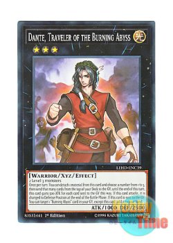 画像1: 英語版 LEHD-ENC39 Dante, Traveler of the Burning Abyss 彼岸の旅人 ダンテ (ノーマル) 1st Edition
