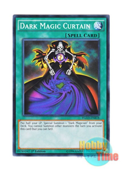 英語版 YGLD-ENB18 Dark Magic Curtain 黒魔術のカーテン (ノーマル