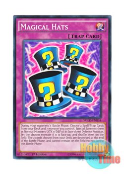 画像1: 英語版 YGLD-ENB34 Magical Hats マジカルシルクハット (ノーマル) 1st Edition
