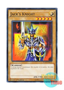 画像1: 英語版 YGLD-ENC13 Jack's Knight ジャックス・ナイト (ノーマル) 1st Edition