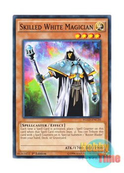 画像1: 英語版 YGLD-ENC20 Skilled White Magician 熟練の白魔導師 (ノーマル) 1st Edition