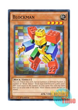 画像1: 英語版 YGLD-ENC21 Blockman ブロックマン (ノーマル) 1st Edition