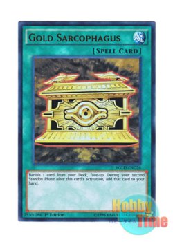 画像1: 英語版 YGLD-ENC26 Gold Sarcophagus 封印の黄金櫃 (ウルトラレア) 1st Edition
