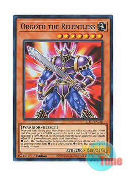 画像1: 英語版 BLC1-EN016 Orgoth the Relentless ゴッドオーガス (ウルトラレア：シルバー) 1st Edition