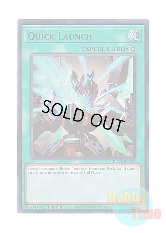 画像1: 英語版 BLC1-EN042 Quick Launch クイック・リボルブ (ウルトラレア) 1st Edition (1)