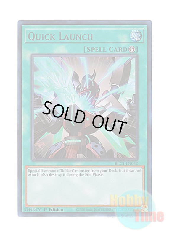 画像1: 英語版 BLC1-EN042 Quick Launch クイック・リボルブ (ウルトラレア：シルバー) 1st Edition (1)
