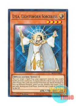 画像1: 英語版 BLC1-EN055 Lyla, Lightsworn Sorceress ライトロード・マジシャン ライラ (ノーマル) 1st Edition
