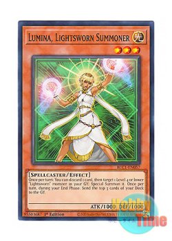 画像1: 英語版 BLC1-EN057 Lumina, Lightsworn Summoner ライトロード・サモナー ルミナス (ノーマル) 1st Edition