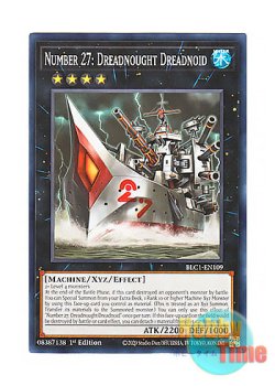 画像1: 英語版 BLC1-EN109 Number 27: Dreadnought Dreadnoid No.27 弩級戦艦－ドレッドノイド (ノーマル) 1st Edition