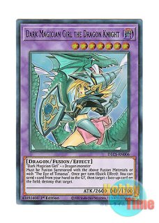 英語版 DLCS-EN006 Dark Magician Girl the Dragon Knight【Alternate