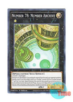 画像1: 英語版 DLCS-EN122 Number 78: Number Archive No.78 ナンバーズ・アーカイブ (ノーマル) 1st Edition