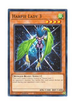 画像1: 英語版 HAC1-EN012 Harpie Lady 3 ハーピィ・レディ３ (ノーマル) 1st Edition