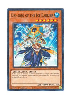 画像1: 英語版 HAC1-EN033 Dai-sojo of the Ice Barrier 氷結界の大僧正 (ノーマル・パラレル) 1st Edition